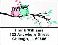 Lots a Love Owls Address Labels | LBBAP-55
