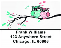 Lots a Love Owls Address Labels | LBBAP-55