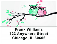 Lots a Love Owls Address Labels | LBBAP-55