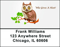 Wise Owl Address Labels | LBBAP-56