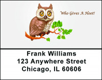 Wise Owl Address Labels | LBBAP-56