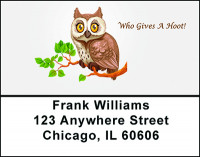 Wise Owl Address Labels | LBBAP-56