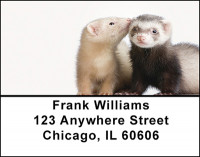 Ferret Mischief Address Labels | LBBAP-63