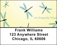 On Dragonfly Wings Address Labels | LBBAP-68