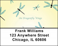 On Dragonfly Wings Address Labels | LBBAP-68