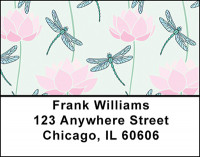 Dragonfly - Lotus Address Labels | LBBAP-69