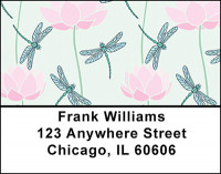 Dragonfly - Lotus Address Labels | LBBAP-69