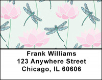 Dragonfly - Lotus Address Labels | LBBAP-69