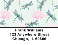 Dragonfly - Lotus Address Labels | LBBAP-69