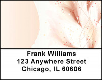 Whispy Pink Address Labels | LBBAP-77
