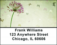 Vintage Butterfly Radiance Address Labels | LBBAP-86