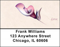 Calla Lily Blossoms Address Labels | LBBAP-94