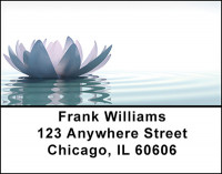 Tranquil Lotus Blossoms Address Labels | LBBAP-96
