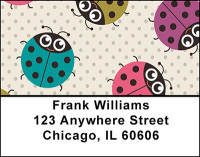 Whimsical Ladybugs Address Labels | LBBAP-99