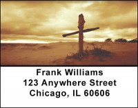 Christian Crosses Address Labels | LBBAQ-05