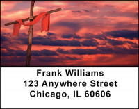 Christian Crosses Address Labels | LBBAQ-05