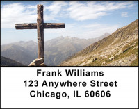 Christian Crosses Address Labels | LBBAQ-05