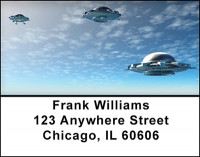 UFOs and Aliens Address Labels | LBBAQ-13