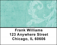 Vintage Blue Address Labels | LBBAQ-18