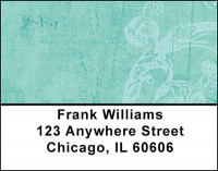 Vintage Blue Address Labels | LBBAQ-18