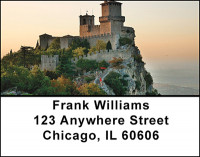 Castles of Europe Address Labels | LBBAQ-19