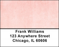 Plain Pink Address Labels | LBBAQ-22