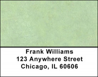 Green Parchment Address Labels | LBBAQ-32