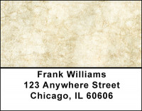 Ivory Marbled Parchment Address Labels | LBBAQ-33