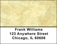 Old World Parchment Address Labels | LBBAQ-34