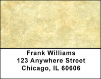 Old World Parchment Address Labels | LBBAQ-34