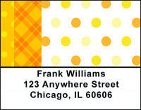 Gold Dots Galore Address Labels | LBBAQ-46