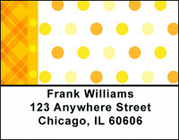 Gold Dots Galore Address Labels | LBBAQ-46