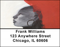 African American Expression Address Labels | LBBAQ-48