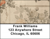 Antique Pink Roses Address Labels | LBBAQ-53