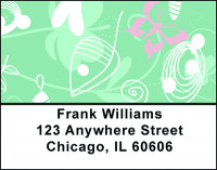 Ornamental Butterflies Address Labels | LBBAQ-56