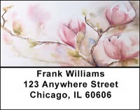 Watercolor Florals Address Labels | LBBAQ-57