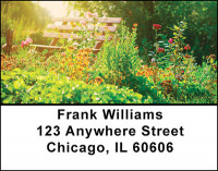 Small Gardens Address Labels | LBBAQ-61