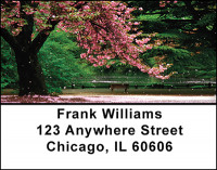 Flowering Trees Address Labels | LBBAQ-63