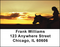 Cowgirls In The Saddle Address Labels | LBBAQ-67