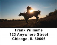 Cowgirls In The Saddle Address Labels | LBBAQ-67