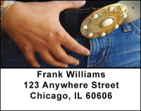 Cowgirl Style Address Labels | LBBAQ-68