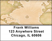 World Maps Address Labels | LBBAQ-71