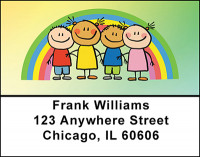 Love Life Friendship Address Labels | LBBAQ-74