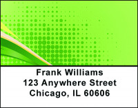 The Green Wave Address Labels | LBBAQ-79