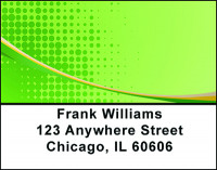 The Green Wave Address Labels | LBBAQ-79