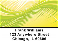 Abstract Techno Address Labels | LBBAQ-80
