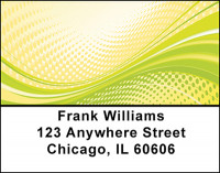 Abstract Techno Address Labels | LBBAQ-80