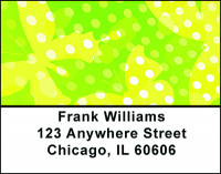 Butterfly Dots Address Labels | LBBAQ-81