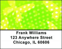 Butterfly Dots Address Labels | LBBAQ-81