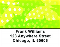 Butterfly Dots Address Labels | LBBAQ-81